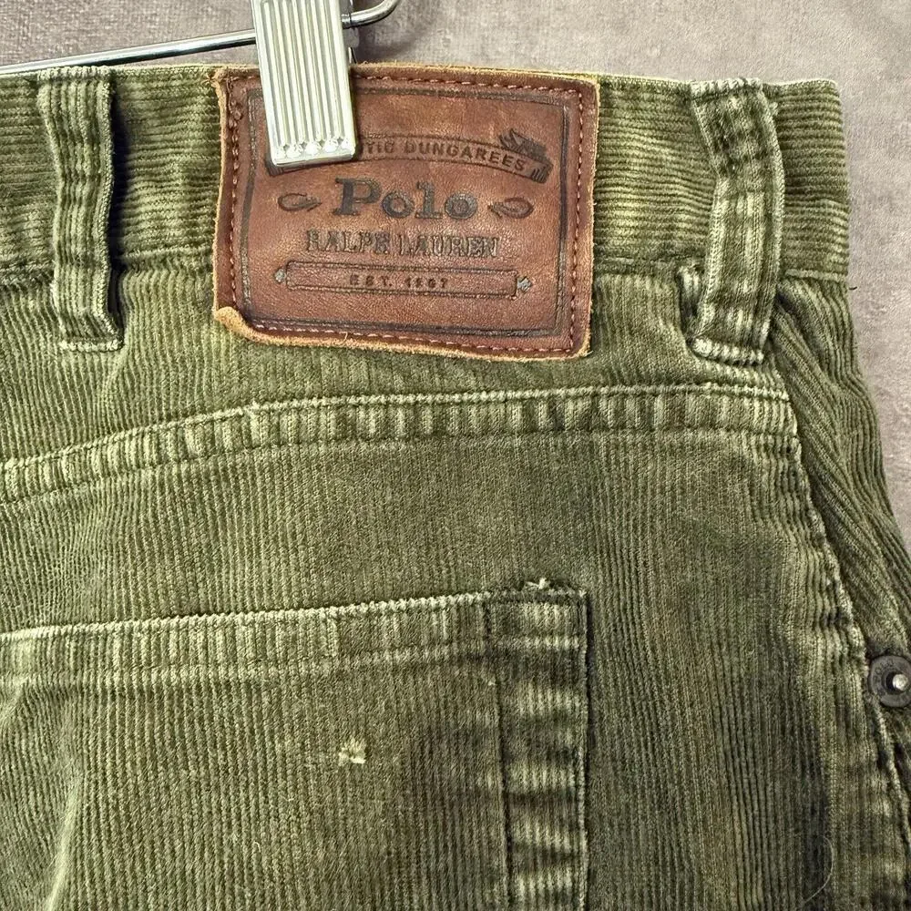 Vintage Ralph Lauren Pants Men Size 40 Brown‎ Corduroy Polo Cords Y2K